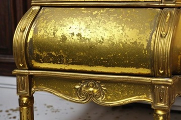 ЗОЛОТОЕ СИЯНИЕ! ГУСТАЯ ЗОЛОТАЯ КРАСКА ДЛЯ МЕТАЛЛА, ДЕРЕВА LINITOWOOD ANTIQUE GOLD 0,2