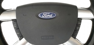 фото thumb №6, Ford focus mk2 2 ii кермо шкіряний шкіра подушка мульті круїз-контроль