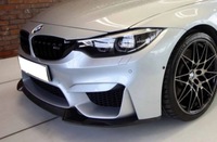 фото thumb №1, Накладка спліттер спойлер переднє bmw m3 m4 f80 f82 cs стиль gloss чорний