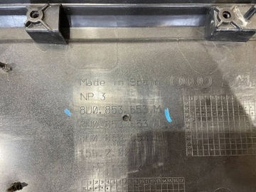 фото thumb №10, Audi q3 i 8u рестайлинг 14-18 решётка радиатора решётка решётка средняя бампера перед хром