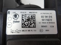 фото thumb №12, Skoda scala 657941016 фара led лампа права передня