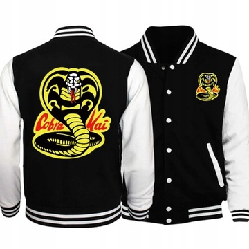 БЕЙСБОЛЬНАЯ ТОЛСТОВКА COBRA KAI, РАЗМЕРЫ, 5XL