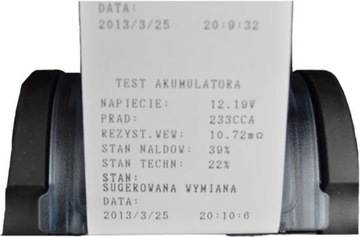 OPTIMA BT750 ТЕСТЕР АККУМУЛЯТОРНЫХ АККУМУЛЯТОРОВ 12В 24В