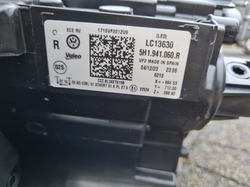 фото thumb №14, Vw golf 8 viii r gte gtd gti полный led matrix iq light 5h1941059r 5h1941060r