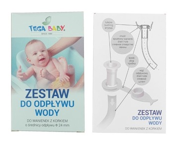 ВАННА 102 СЛИВНАЯ ПРОБКА ПОДСТАВКА ДЛЯ ТЕРМОМЕТРА ВАННА 100 BUNNY MINT Tega