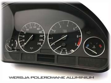 Алюминиевые рамки для часов BMW E38 E39 X5 BMW E46