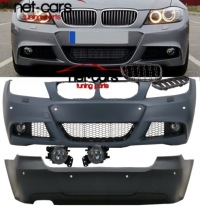 Бампер перед задняя bmw 3 e90 09-12 m набор pdc swr противотуманные фары решётка радиатора Киев, фото thumb