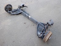 Купити Балка вісь  підвіска задній задня комплектна гальмівні барабани renault clio iv 4, фото thumb