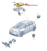 фото thumb №2, Vw id.3 e11 камера управление unit 1ea907556r
