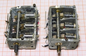 Kondensator powietrzny 3 x 15pF precyzyjny [064]