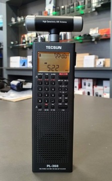 Портативный глобальный приемник TECSUN PL-368 с DSP SSB