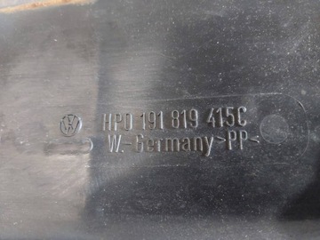 фото thumb №10, Панель під лобовим склом передні volkswagen golf ii 191819415c