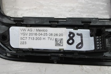 фото thumb №7, Vw jetta 5c панель управление biegami 5c7713203h 5c7 713 203 h цвет: tvj-
