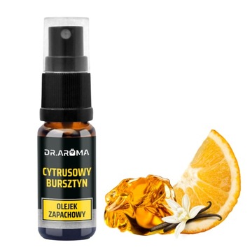Ароматическое масло премиум-класса Citrus Amber, увлажняющий крем 10 мл