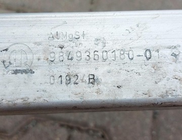 фото thumb №12, Jeep avenger 24r. pas переднее радиатор балка 1.2 thp 9823718480