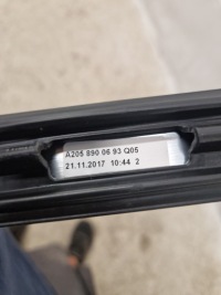 Рейлинги комплект серебристый mercedes w205 универсал a2058900693 a2058900593 205 Недорого, фото thumb