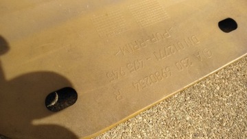 фото thumb №7, Права планка порогова mercedes sl w230 накладка