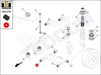 фото thumb №9, 00313733 втулка рычага заднего нижний передняя