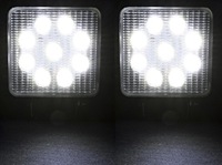 фото thumb №8, 2× лампа рабочая противотуманная фара 27 led 108w набор 4 штуки