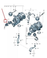 фото thumb №1, Audi q8 4mn правый турбонагнетатель heat защита 0p2145326