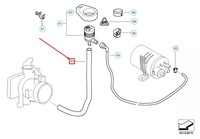 фото thumb №11, Bmw 3 e46 шланг вентиляции бака топлива 13907557924 7557924