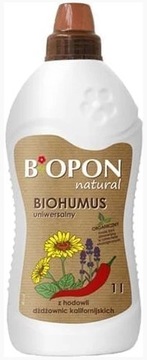 Nawóz do warzyw naturalny ekologiczny 1l UNIWERSALNY BIOHUMUS