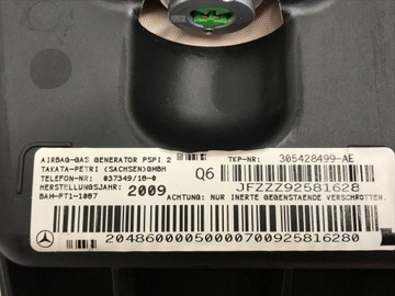 фото thumb №7, Mercedes w204 w207 подушка безпеки подушка пасажира