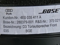 фото thumb №11, Audi a8 d3 динамик динамики сабвуфер bose kpl
