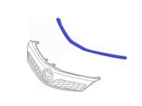 фото thumb №2, Toyota camry usa type 2011-2014 накладка бампера