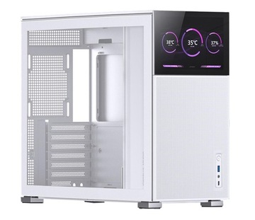 Jonsbo D41 MESH Screen ATX Gehäuse, закаленное стекло - белый