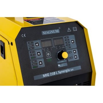 Сварщик инвертора Migomat Magnum 210L Synergia 4x4 MMA TIG 200A 230V 4T