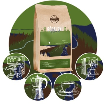 АЭРОПРЕСС CLEAR КОФЕВАРКА + КОФЕ В ЗЕРНАХ GÓRALSKI BLEND 250г