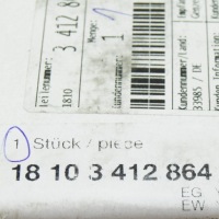 Купити Гасник коливань системи випускний bmw z4 e86 3412864 18103412864, фото thumb