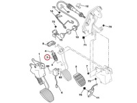 фото thumb №4, Пружина педалі зчеплення do citroen berlingo i ii