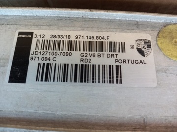 фото thumb №6, Интеркулер правый porsche panamera 971 2.9 2017- 971145804f jd127100-7090