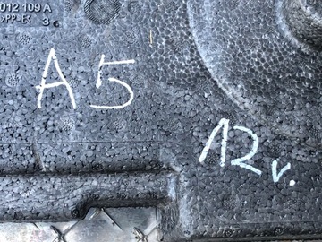 фото thumb №5, Пінополістирол вкладка багажника audi a5 8t0012109a