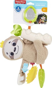 FISHER PRICE SENSORY PENDANT Игрушка-ленивец для малыша +0м