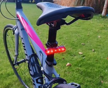 POWERFUL CITY EYE PRO LED ЗАДНЯЯ ВЕЛОСИПЕДНАЯ ФОНАРЬ USB
