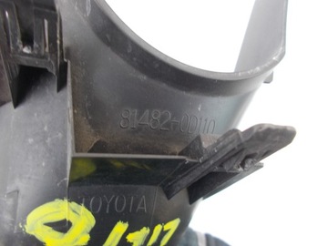 фото thumb №13, Галоген протитуманні фари решітка ґрати toyota yaris ii рестайлінг 2009-2012r 81210-0d40