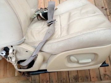 фото thumb №7, Jaguar s-type обивка кожаный skorza бежевая сиденья 05 год