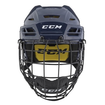 CCM Tacks 210 Combo Senior Хоккейный шлем с сеткой, темно-синий