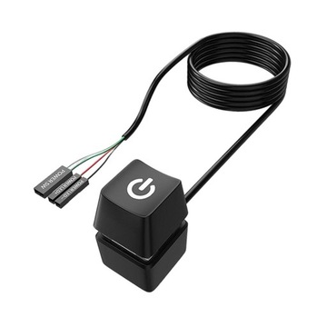 Komputer stacjonarny Przełącznik zasilania Przełącznik biurkowy, komputer 1.65m kabel