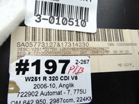 фото thumb №3, Mercedes r w251 long обшивка багажника правый задняя