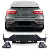 фото thumb №1, Дифузор ko mercedes glc coupe c253 -19 amg glc63 b