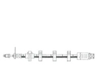 фото thumb №2, Lpr шланг тормозной p peugeot 406 95- p lpr