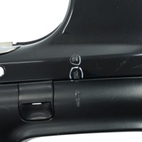фото thumb №11, Porsche cayenne 9pa дорестайлінг заднє бампер basalt чорний чорний металік c9z