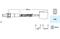 фото thumb №3, Fae 77261 датчик лямбда-зонд 77261