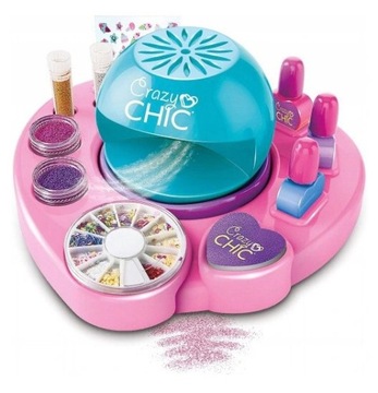 НАБОР ДЛЯ ДЕТСКОГО ЛАКА ДЛЯ НОГТЕЙ CRAZY CHIC NAILY