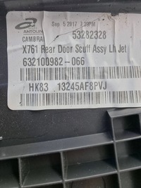 фото thumb №5, Jaguar f-pace 2018 задняя сторона левая молдинг порог задняя