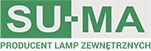 Okrągła lampa stojąca ogrodowa srebrny słupek 65cm